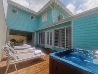 2 minutes from the beach, pool, jacuzzi and parking included in a secure residence!