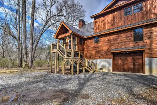 8 Mi to Dtwn Murphy! Cabin w/ Nottely River Views - 3-Star