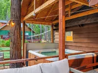 Blue Lake Springs A-Frame Of Mind Cabin in Arnold アーノルドのホテル