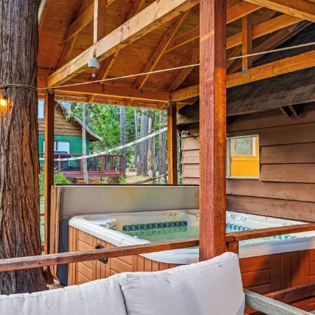 Blue Lake Springs A-Frame Of Mind Cabin in Arnold