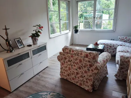 "Villa Luca" relaxation in the middle of the forest - near the Klaistow asparagus farm