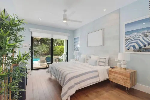 The Dream Delray/ 4 Br En-Suite Pool Home - شرفة