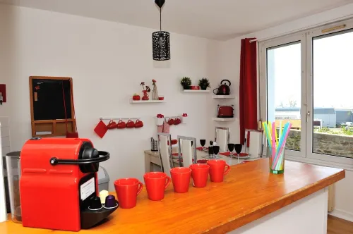 Appart Cosy Brest (La Gare) Vue Mer - Pemandangan Pantai