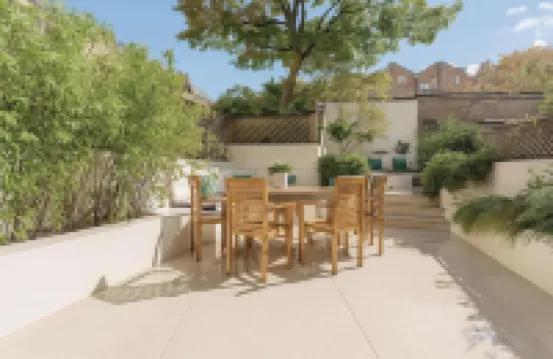 斯隆廣場帶花園的華麗三卧室住宅