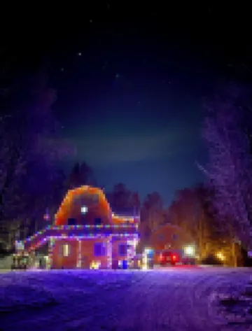 Cozy pet friendly cabin on creek with WiFi near Anchorage