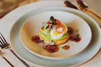 Okaeri Calistoga - breakfast