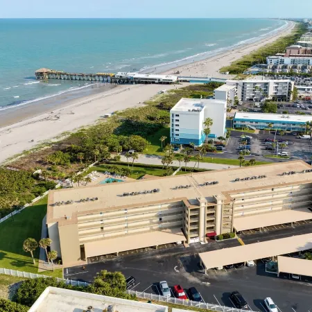 Cocoa Beach Towers - Oceanfront Resort with Heated Pool, Tennis Steps from the Pier