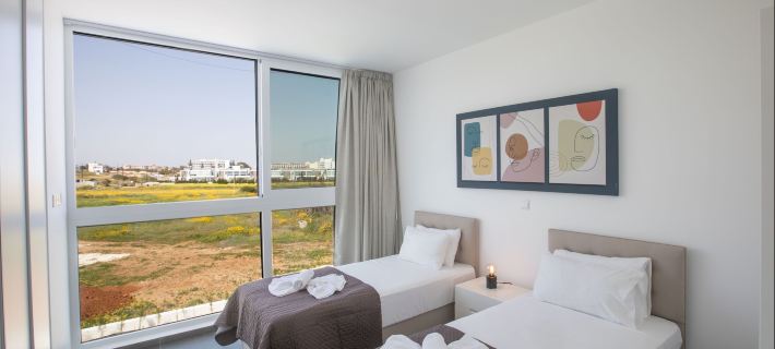 Protaras VIE Bleu Villa Vb14 New 3 Bedroom Villa in the Center of Protaras Hotels in Protaras