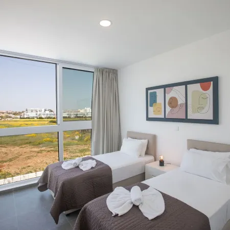 Protaras VIE Bleu Villa Vb14 New 3 Bedroom Villa in the Center of Protaras