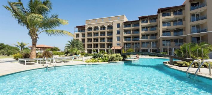 Lovely Sea View,Eagle Beach, Oasis Condominium Wifi Hotele w: Oranjestad