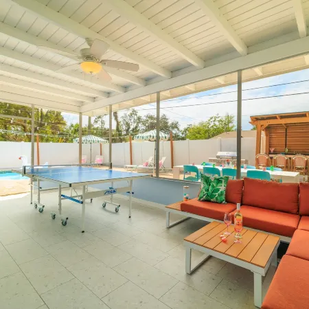 Playcation Putt Putt Pool Tiki Bar Game Room