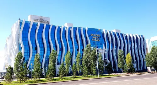 Reikartz Astana - Parkplatz