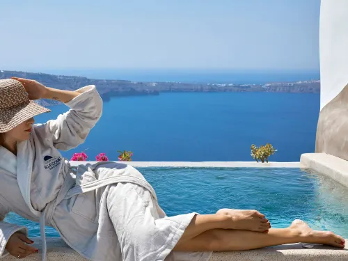 Luxury Villa Blue Dome Santorini