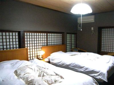 ゲストルーム（ベッド2台） 料理旅館　田事　の写真