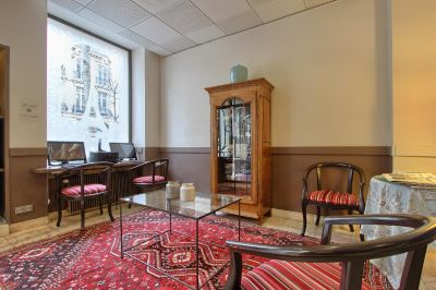 共有エリア ベスト ウェスタン トゥー エッフェル インヴァリッド ホテルの写真