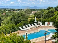 Pool and Jacuzzi - Charming Villa in Umbria - Sleeps 24 - Lake View