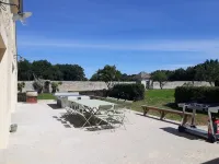 Magnificent gîte with private pool - 12 people - Gîtes Les Grandes Chaumes Hotel a Surgeres
