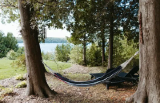 Mid Century Modern Lake House with Private Beach