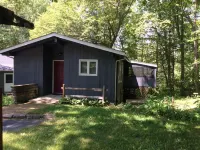 Mid Century Guest House on Wooded Lot