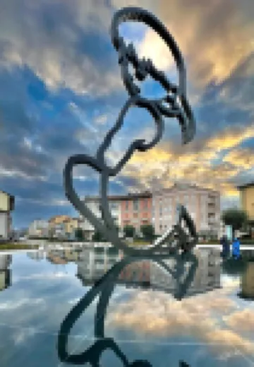 White rose apartment - free parking space - historical center of Alba -Langhe