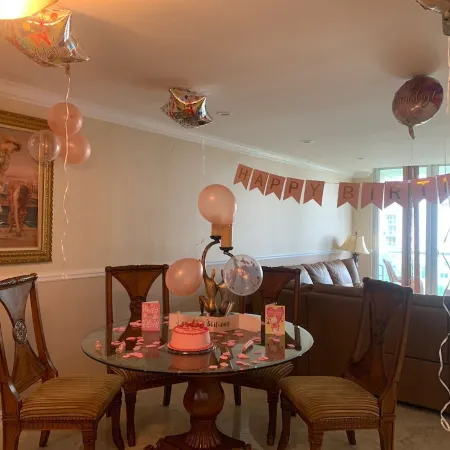 Entire condominium with a pool view, steps from the beach
