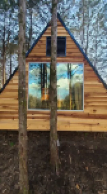 "Lady A"-frame Glamping Cabin @Nolichucky River near Smoky Mtns.