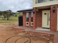 Newly built house in the middle of the Links Lady Bay Golf Course