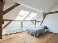 Large Maisonette Apartment "Eisvogel" in Former Stable, 3 Minutes to the Lake Hotels in Zossen