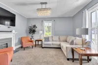 Historic 3BR with Porch & Fire Pit near Downtown Hotels in Simpsonville