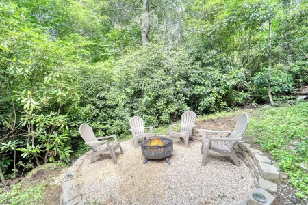 Mountain house sleeps 4 w/ deck & firepit, 5mi to Grandfather Mtn, pet friendly!