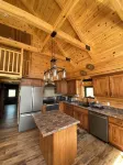 New Lakefront Log Cabin & Private Dock Hotels in Todd County