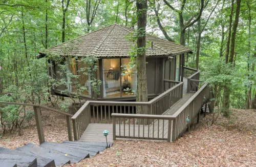 Mountain Getaway Nestled In The Foothills of The Blue Ridge Mountains.