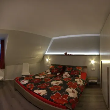 The neat apartment is your central starting point for your activities