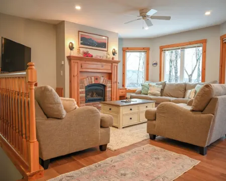 Ski-In/ Ski-Out, 2-Story Condo @ Jay Peak Resort W/ Outdoor Hot Tub Hotels in Jay