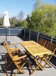 Vacation Apartment for up to 2 Persons + Small Child, Quiet Location Between Beach and Town Center