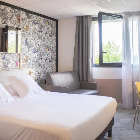 Brit Hotel Nantes la Beaujoire Parc Expo Отели рядом с достопримечательностью «Станция Haluchère-Batignolles»