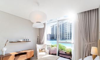 Lux the District One Lagoon View Suite