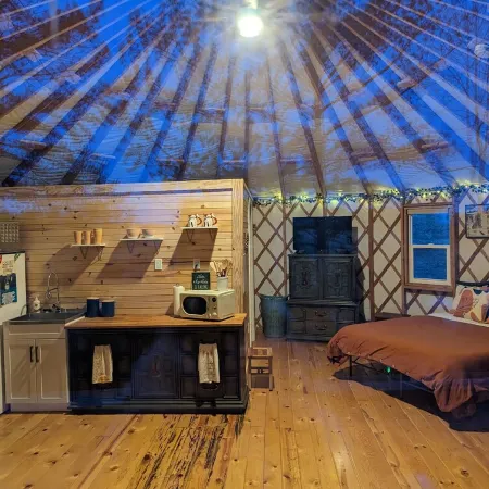 The Hive - Yurt on Hobby Farm