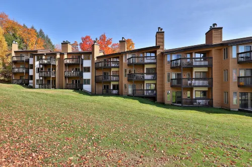 Ski-In/Out condo with patio,  mountain views, washer/dryer, & cable Hotels in Cavendish
