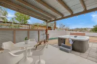 Charming Oasis with Hot Tub and Bowling - Unique Desert Retreat