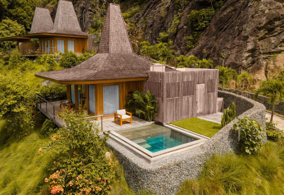 멘자가 베이의 고급스러운 침실