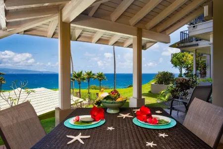 Kapalua Bay Vill 23G1 Ocean Front 1 Bd 1BA Villa