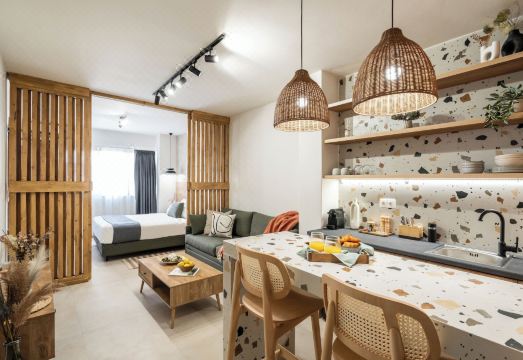 [코요 아테네의 모던한 침실 인테리어]