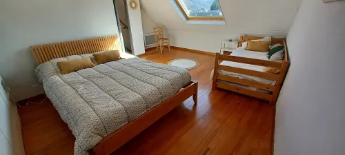 Large duplex apartment 60m2, 3 stars