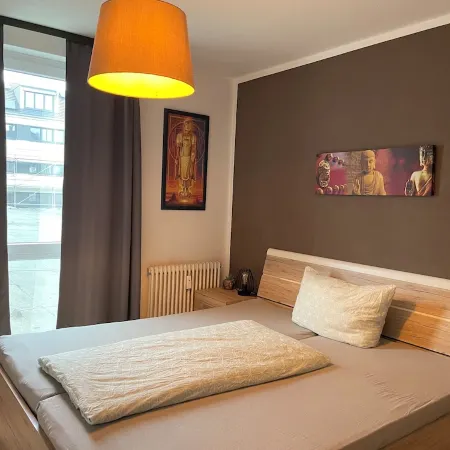 innenstadtnahe Ferienwohnung mit Tiefgarage und Balkon
