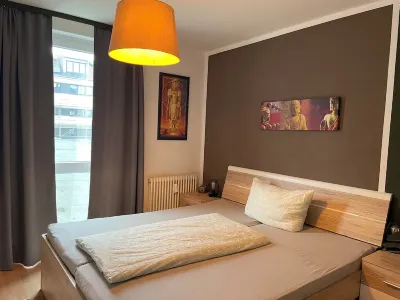 innenstadtnahe Ferienwohnung mit Tiefgarage und Balkon