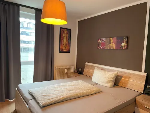 innenstadtnahe Ferienwohnung mit Tiefgarage und Balkon - balcony