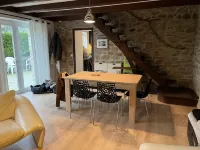 Typical Breton stone fisherman's cottage