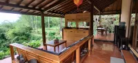 4/6-persons sized villa with great views & fresh air, big private tropical land.