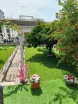 The pink corner is a facility located in a small town a few kilometers from the sea